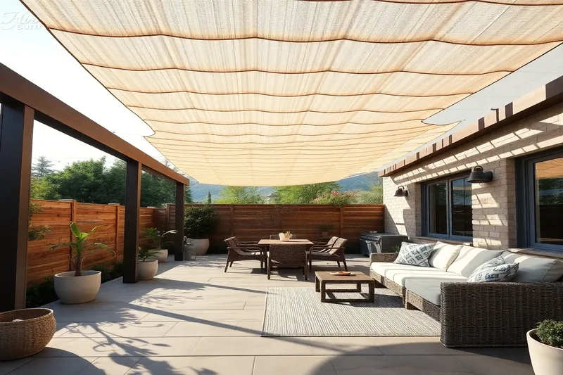 Voile ombrage pergola : 8 critères essentiels pour bien choisir
