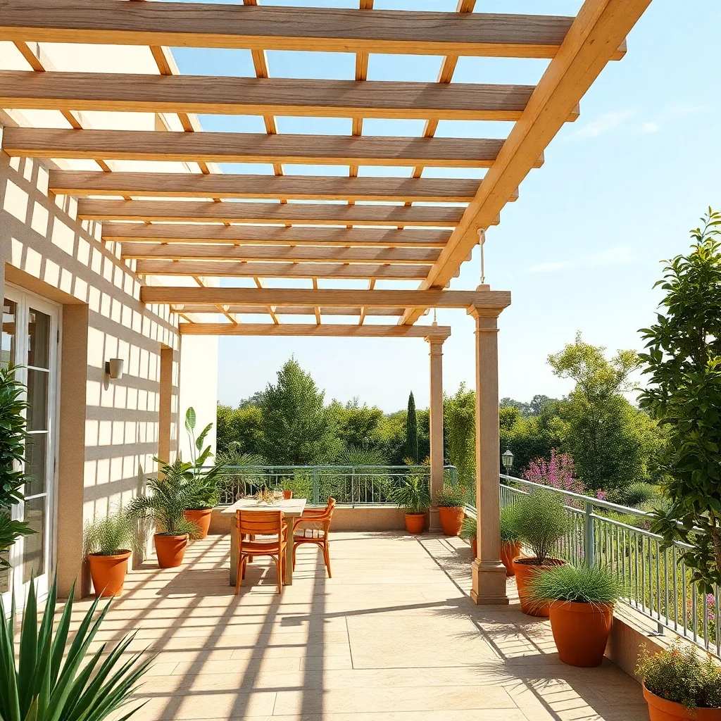 Pergola bioclimatique 6x4