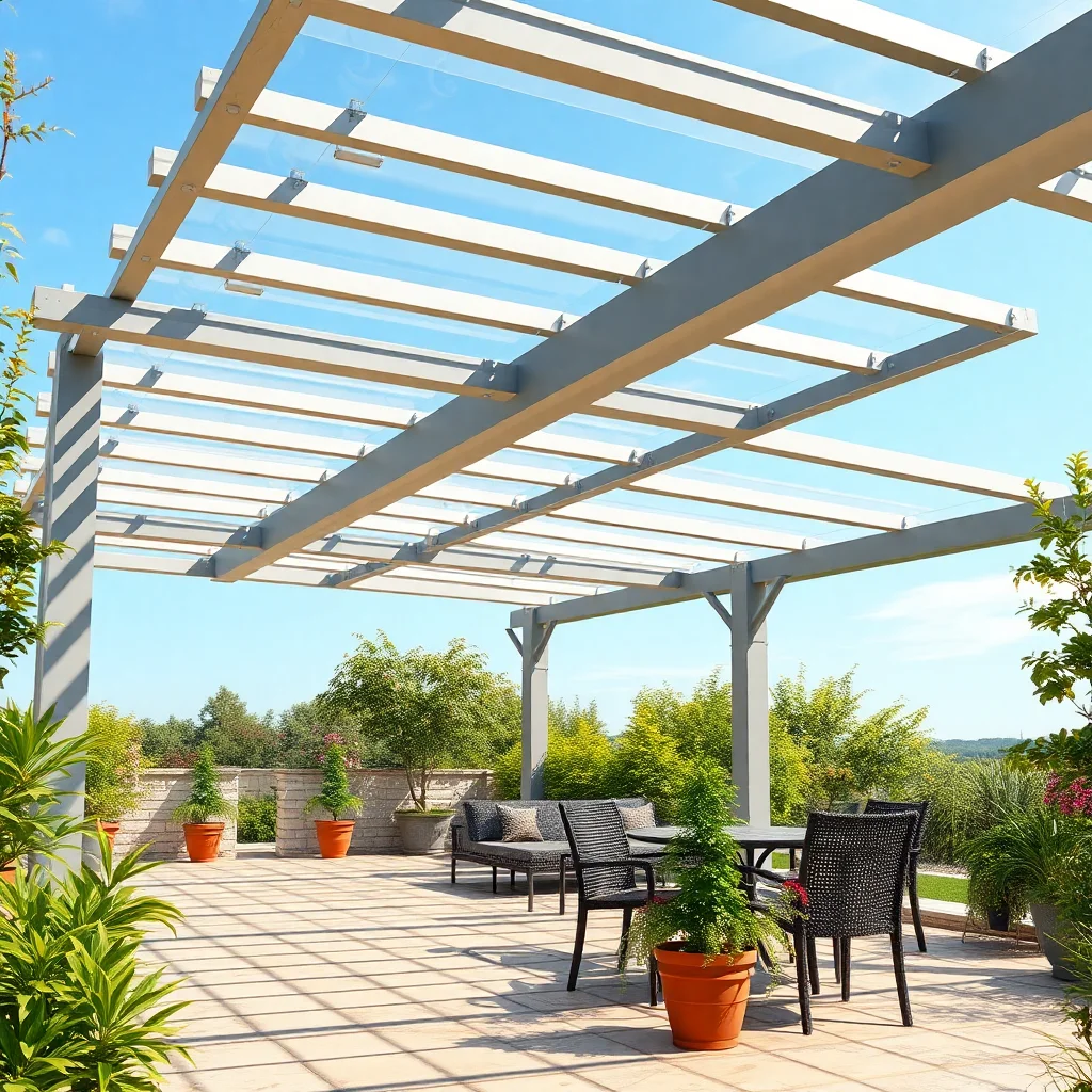 Pergola bioclimatique aluminium