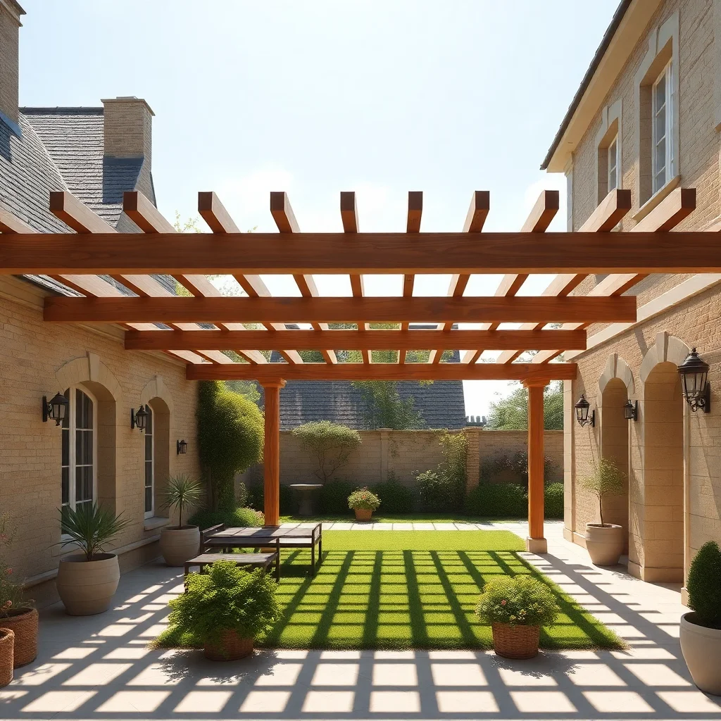 Pergola bois sur mesure
