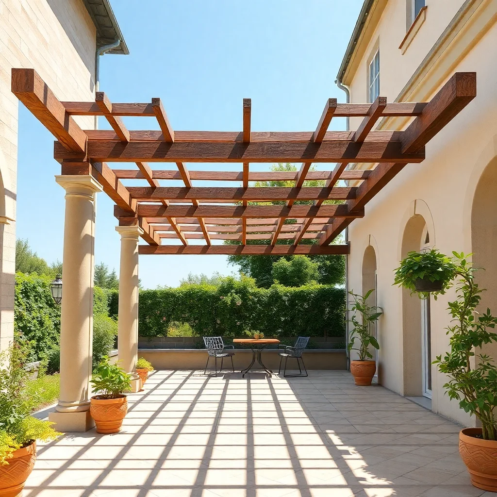 Permis de construire pergola