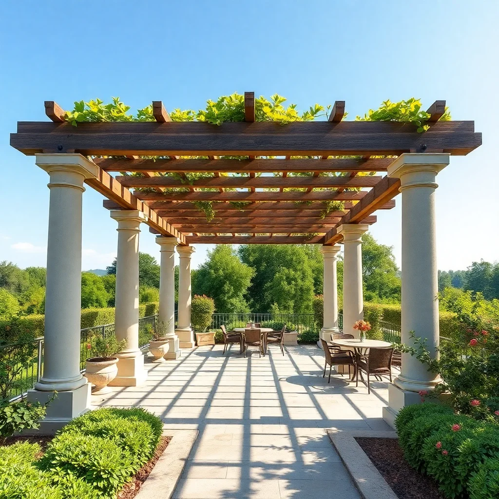 Pergola haut de gamme