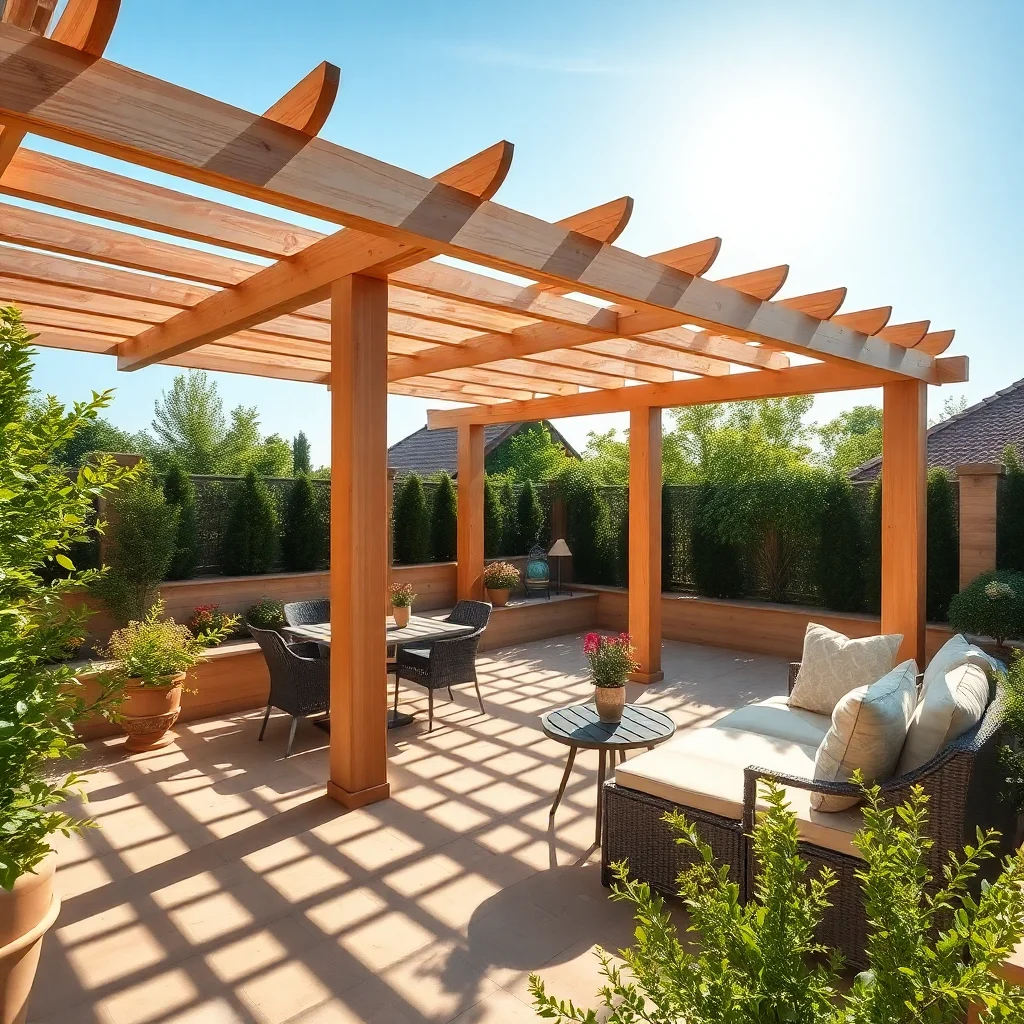 Prix pergola sur mesure