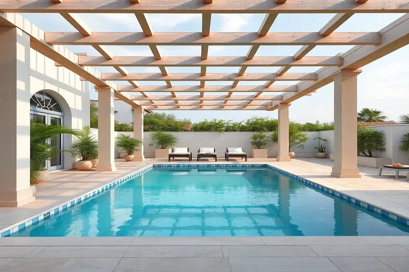 Pergola — pergola piscine